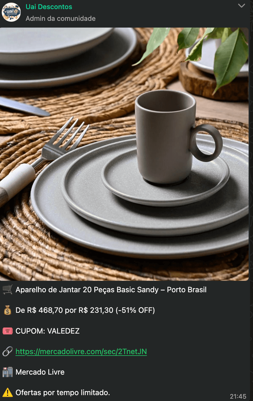 Oferta Amazon, Mercado Livre, Nike ou Adidas - Promoção Verificada UAI Descontos