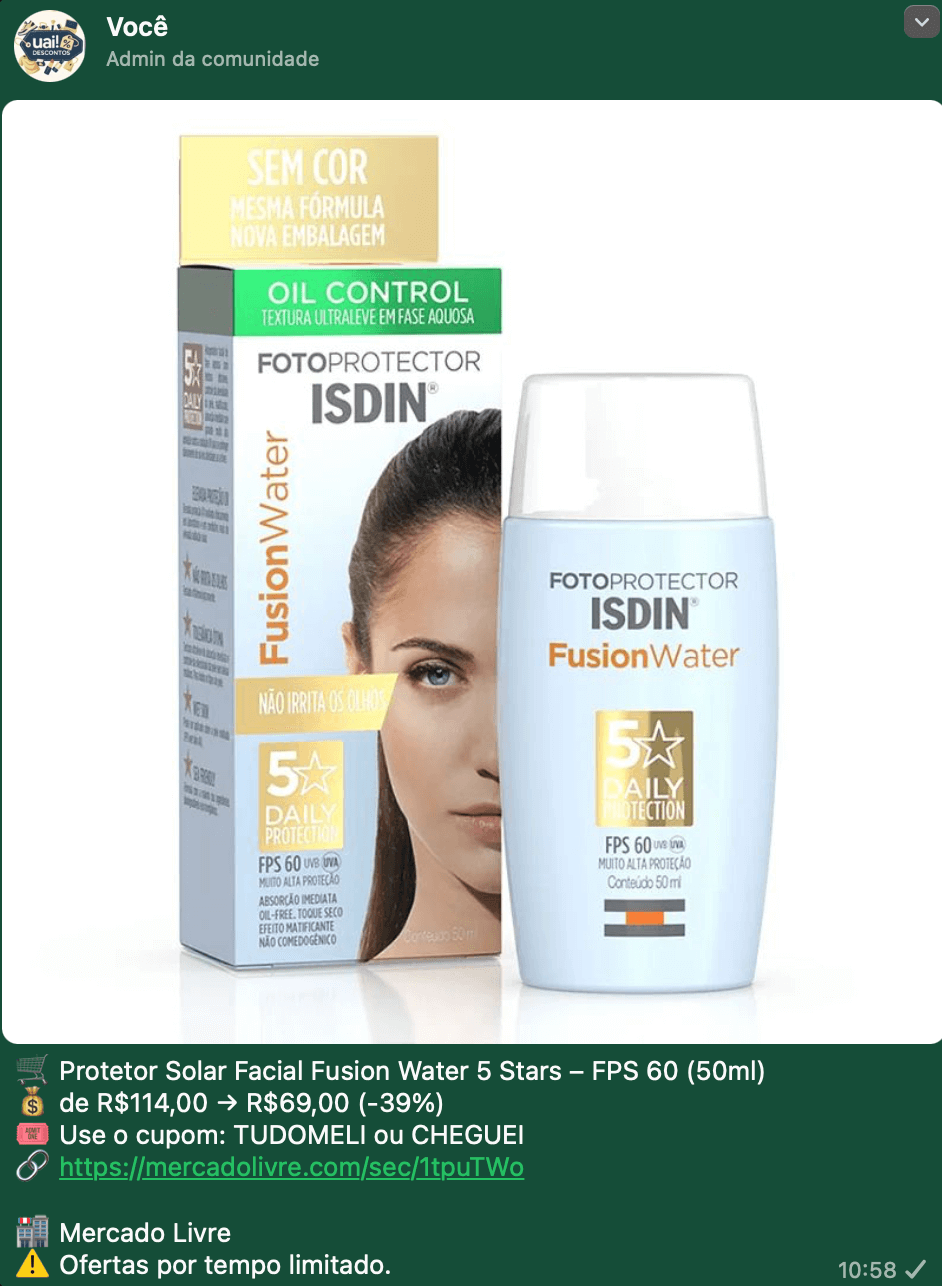 Oferta Amazon, Mercado Livre, Nike ou Adidas - Promoção Verificada UAI Descontos