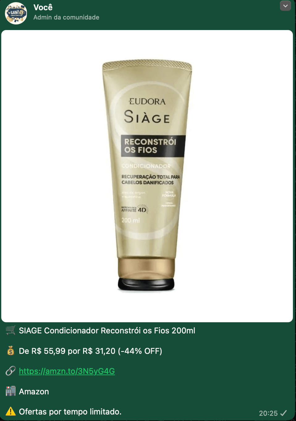 Oferta Amazon, Mercado Livre, Nike ou Adidas - Promoção Verificada UAI Descontos